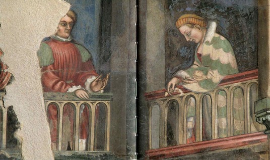 9 - Ugolino Trinci e sua moglie Costanza