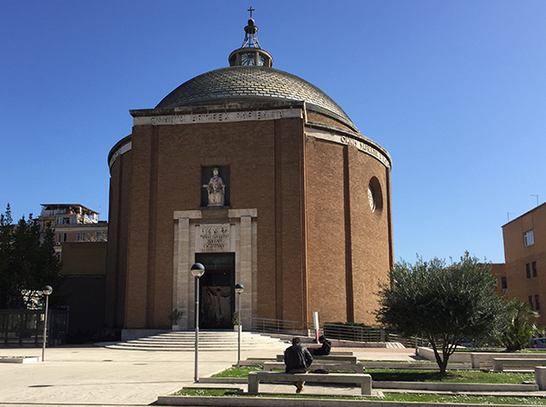 2 - Roma. La chiesa della Divina Sapienza