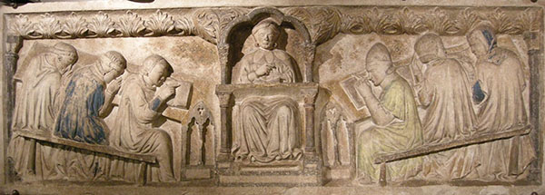 4 - Sepolcro di Bonifacio Galluzzi, morto nel 1346
